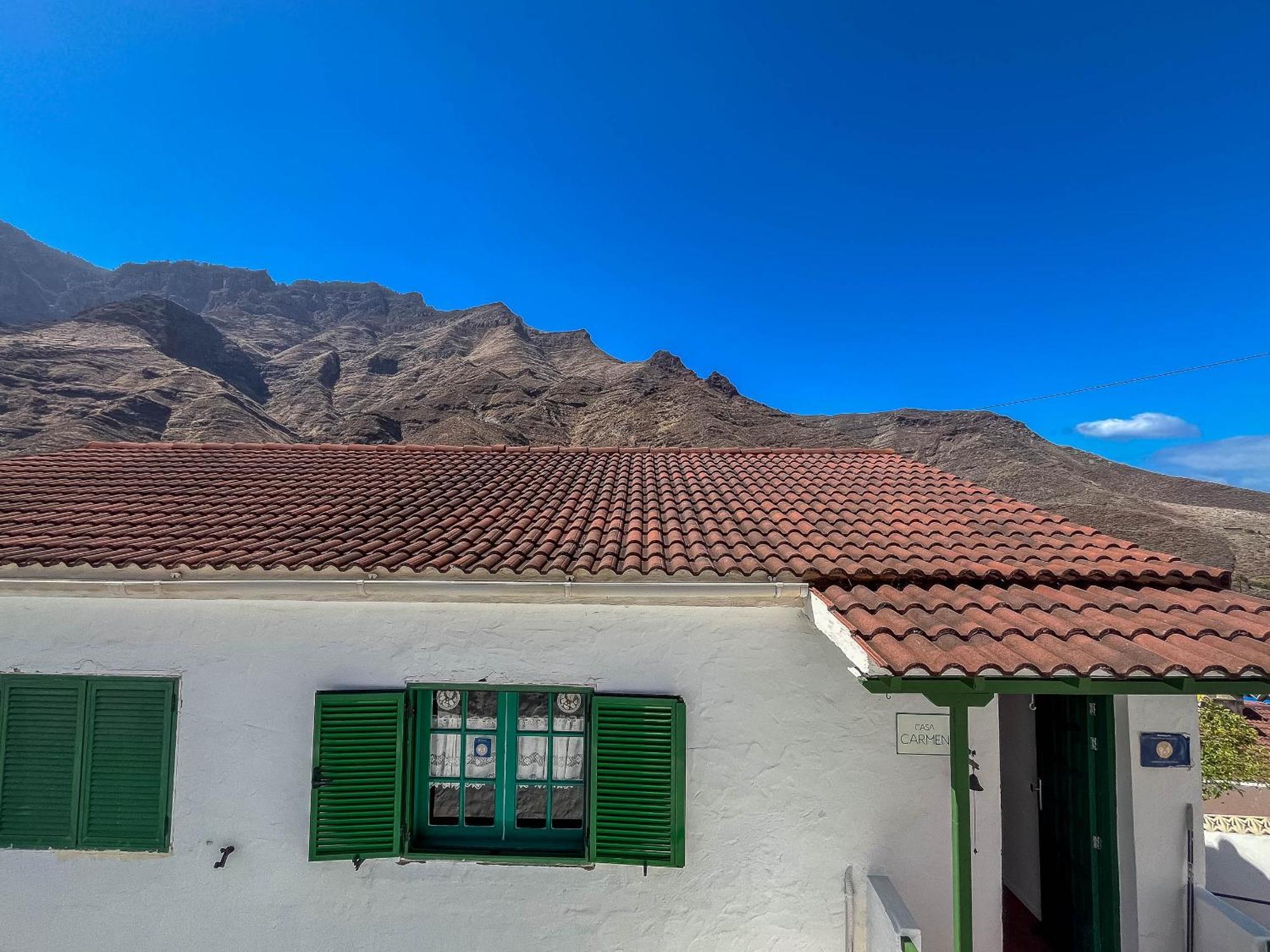 Casa Carmen Agaete Con Terraza Y Vistas Al Mar Apartment Exterior photo