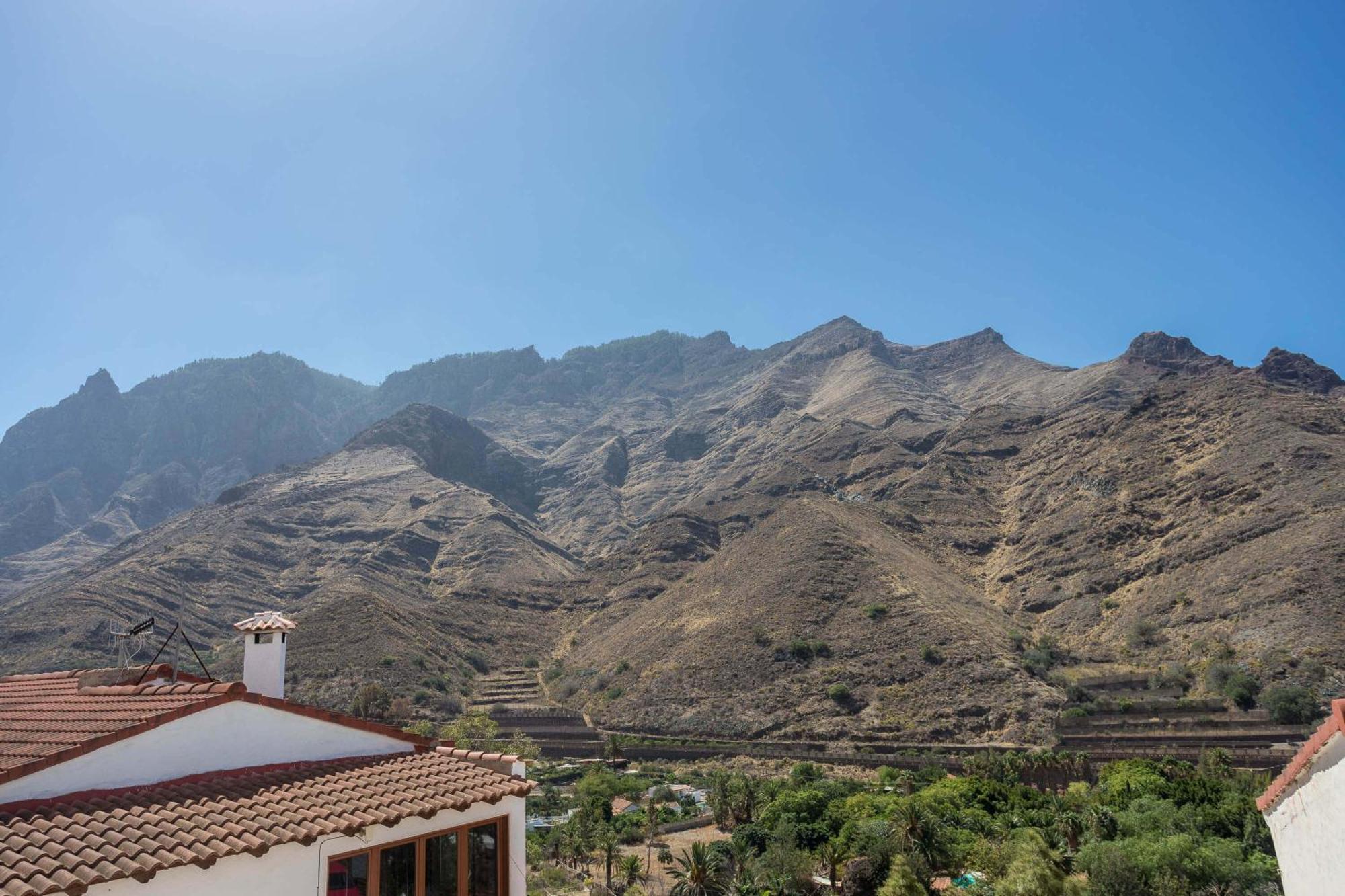 Casa Carmen Agaete Con Terraza Y Vistas Al Mar Apartment Exterior photo